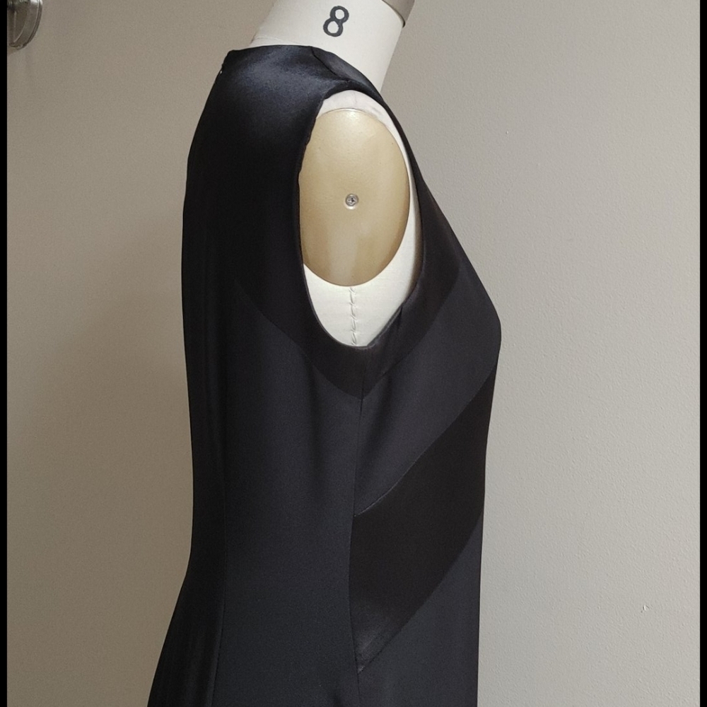 Tahari Black Long Gown 10 - Picture 6 of 15
